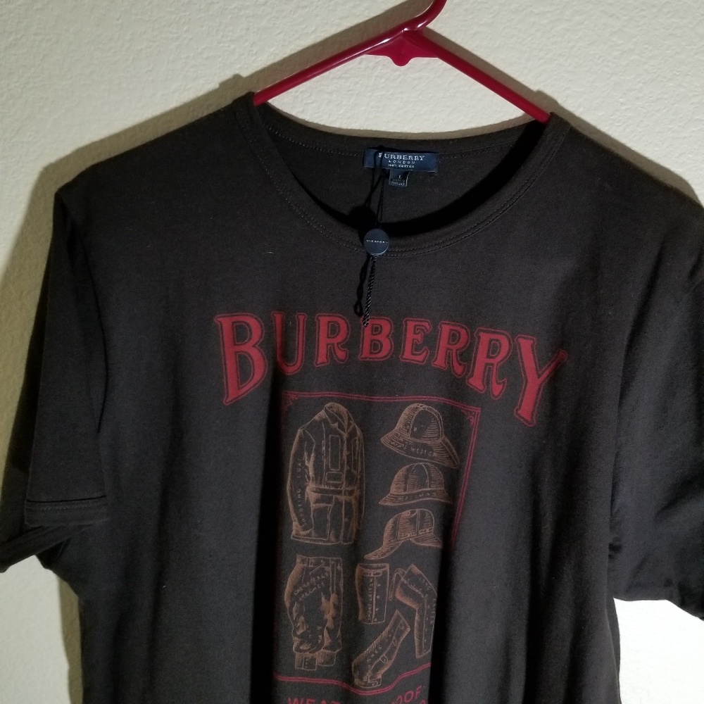 Burberry printed short sleeve tee